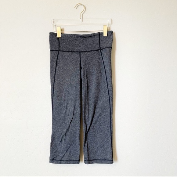 Lululemon Gather & Grow Crop Leggings Charcoal Gray - Picture 2 of 8
